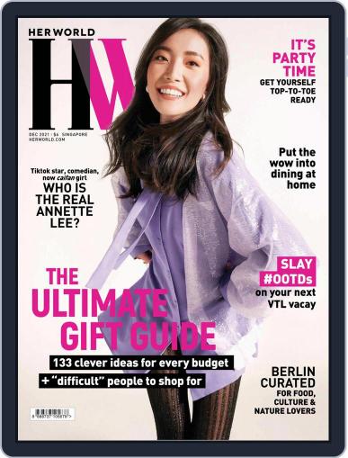 Her World Singapore December 1st, 2021 Digital Back Issue Cover