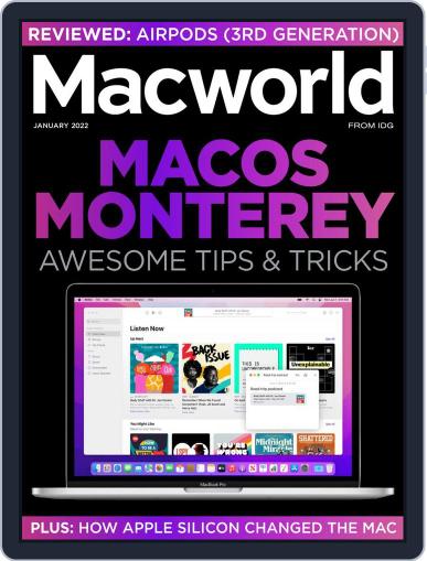Macworld UK January 1st, 2022 Digital Back Issue Cover