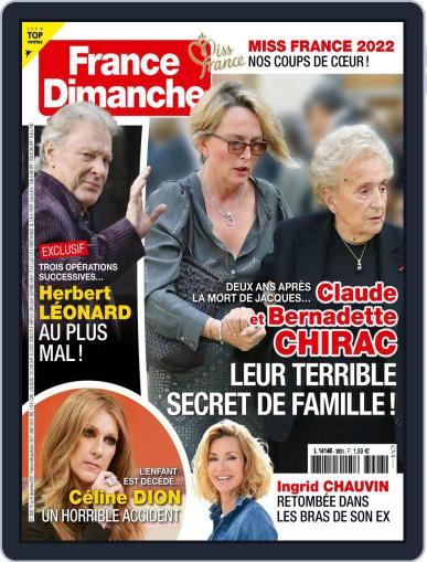 France Dimanche December 10th, 2021 Digital Back Issue Cover