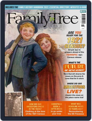 Family Tree UK January 1st, 2022 Digital Back Issue Cover