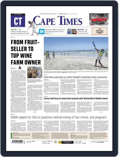 Cape Times December 10th, 2021 Digital Back Issue Cover