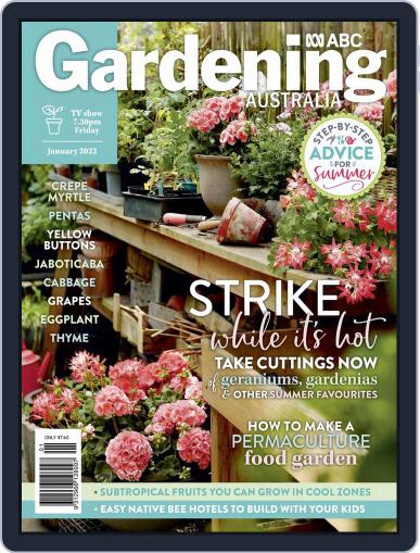 Gardening Australia January 1st, 2022 Digital Back Issue Cover