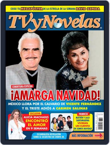 TV y Novelas México December 13th, 2021 Digital Back Issue Cover