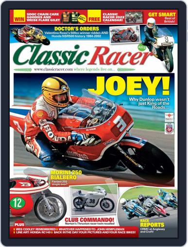 Classic Racer January 1st, 2022 Digital Back Issue Cover