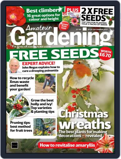 Amateur Gardening December 18th, 2021 Digital Back Issue Cover