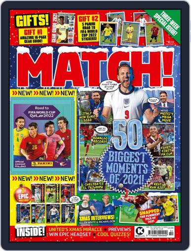 MATCH! December 14th, 2021 Digital Back Issue Cover