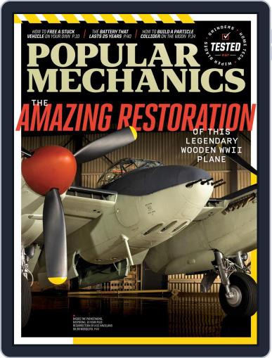 Popular Mechanics January 1st, 2022 Digital Back Issue Cover