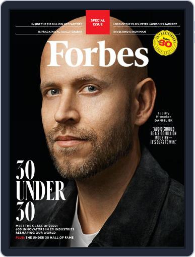 Forbes December 1st, 2021 Digital Back Issue Cover