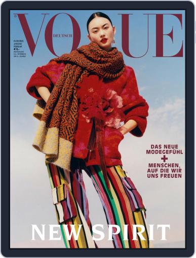Vogue (D) January 1st, 2022 Digital Back Issue Cover
