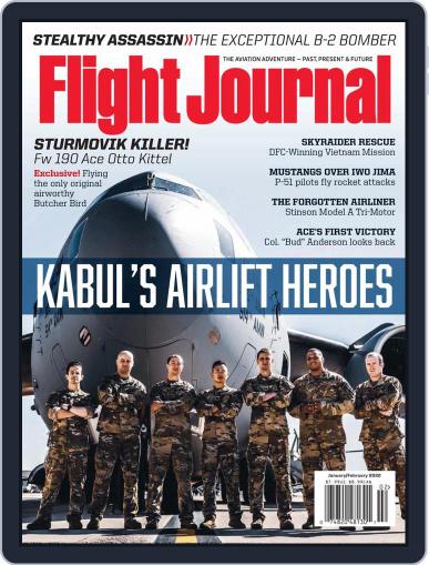Flight Journal January 1st, 2022 Digital Back Issue Cover