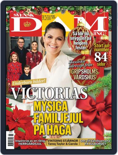 Svensk Damtidning December 16th, 2021 Digital Back Issue Cover