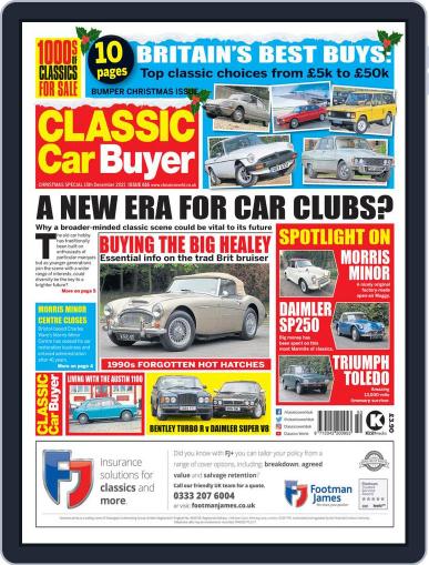 Classic Car Buyer December 15th, 2021 Digital Back Issue Cover
