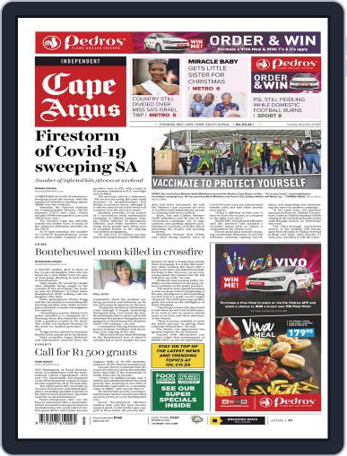 Cape Argus December 14th, 2021 Digital Back Issue Cover
