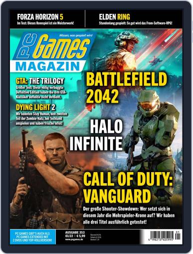 PC Games January 1st, 2022 Digital Back Issue Cover