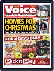 Daily Voice (Digital) Subscription                    December 15th, 2021 Issue