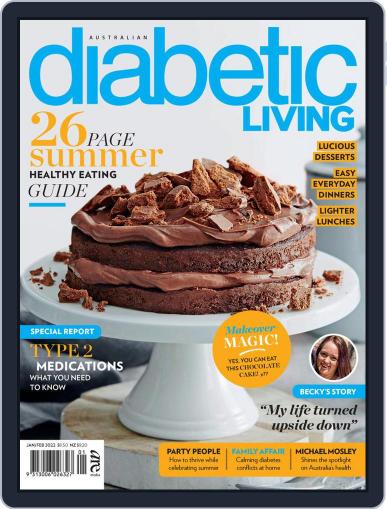 Diabetic Living Australia January 1st, 2022 Digital Back Issue Cover