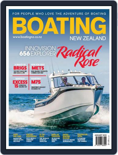 Boating NZ January 1st, 2022 Digital Back Issue Cover