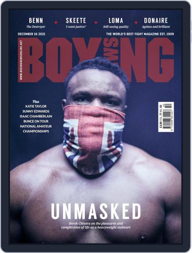 Boxing News December 16th, 2021 Digital Back Issue Cover