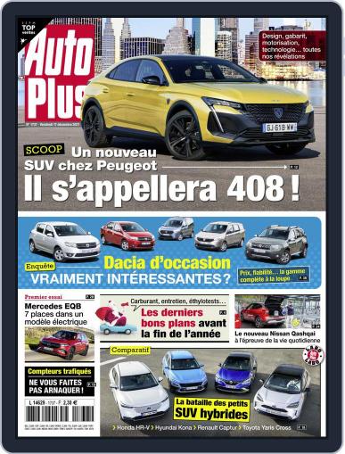 Auto Plus France December 17th, 2021 Digital Back Issue Cover