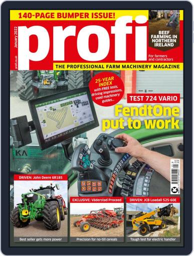 Profi January 1st, 2022 Digital Back Issue Cover