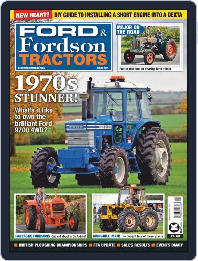 Ford and Fordson Tractors February 1st, 2022 Digital Back Issue Cover
