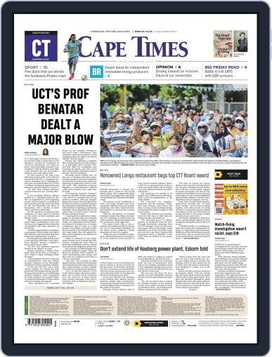 Cape Times December 17th, 2021 Digital Back Issue Cover