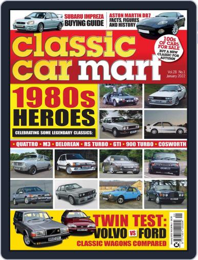 Classic Car Mart January 1st, 2022 Digital Back Issue Cover