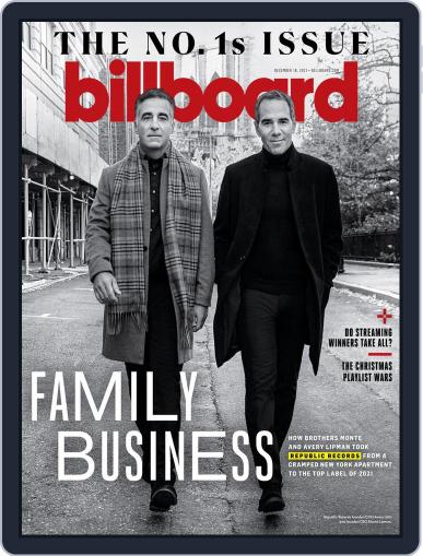 Billboard December 18th, 2021 Digital Back Issue Cover