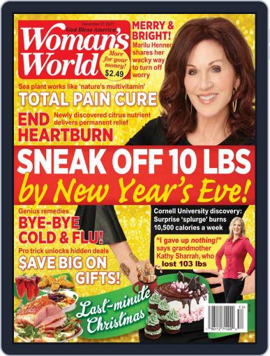Woman's World December 27th, 2021 Digital Back Issue Cover