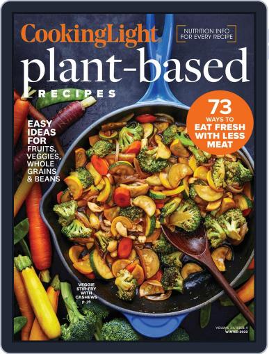 Cooking Light Plant-Based Recipes November 24th, 2021 Digital Back Issue Cover