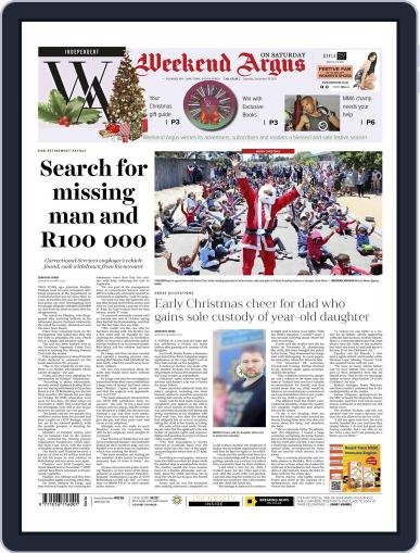 Weekend Argus Saturday December 18th, 2021 Digital Back Issue Cover