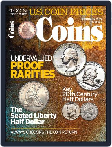 Coins February 1st, 2022 Digital Back Issue Cover