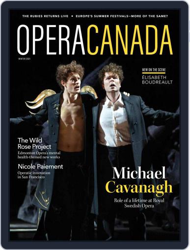 Opera Canada December 10th, 2021 Digital Back Issue Cover