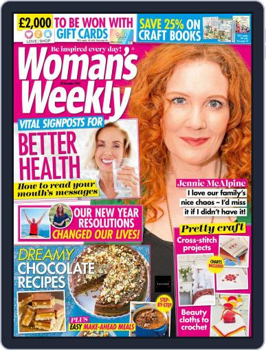 Woman's Weekly December 28th, 2021 Digital Back Issue Cover