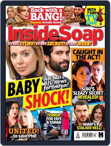Inside Soap UK January 1st, 2022 Digital Back Issue Cover