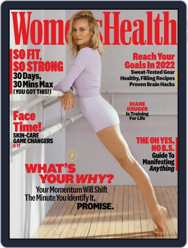 Women's Health January 1st, 2022 Digital Back Issue Cover