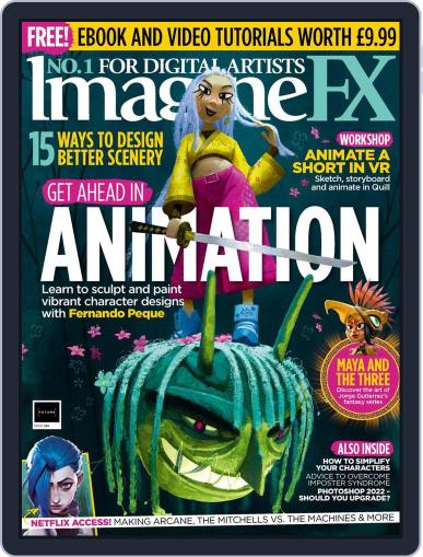 ImagineFX February 1st, 2022 Digital Back Issue Cover