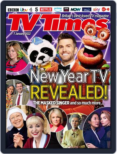 TV Times January 1st, 2022 Digital Back Issue Cover