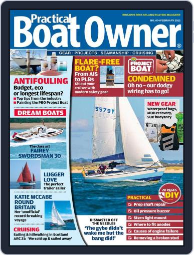 Practical Boat Owner February 1st, 2022 Digital Back Issue Cover
