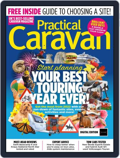 Practical Caravan February 1st, 2022 Digital Back Issue Cover