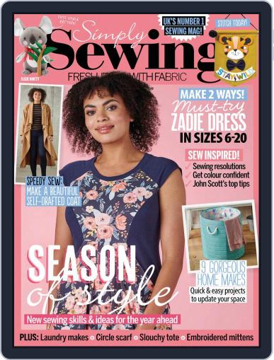Simply Sewing December 1st, 2021 Digital Back Issue Cover