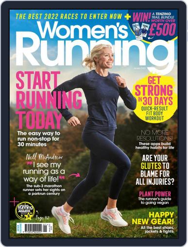Women's Running United Kingdom January 1st, 2022 Digital Back Issue Cover