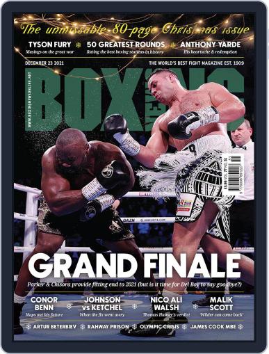 Boxing News December 23rd, 2021 Digital Back Issue Cover