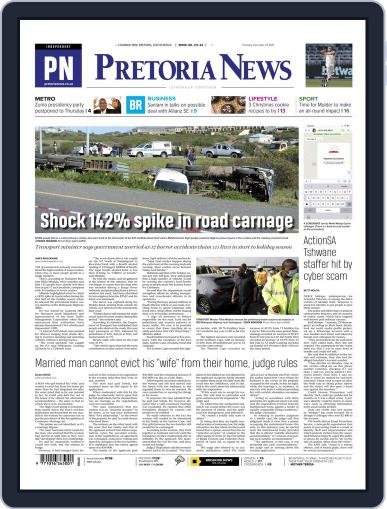 Pretoria News December 23rd, 2021 Digital Back Issue Cover
