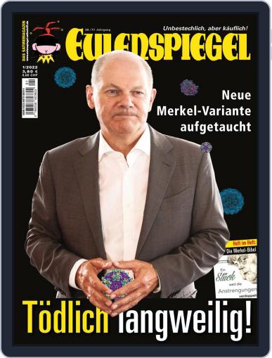 EULENSPIEGEL, Das Satiremagazin January 1st, 2022 Digital Back Issue Cover