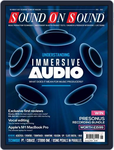 Sound On Sound UK January 1st, 2022 Digital Back Issue Cover