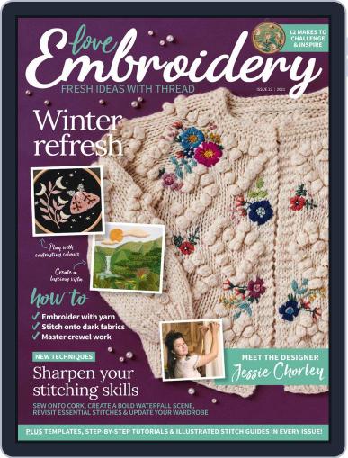 Love Embroidery December 17th, 2021 Digital Back Issue Cover