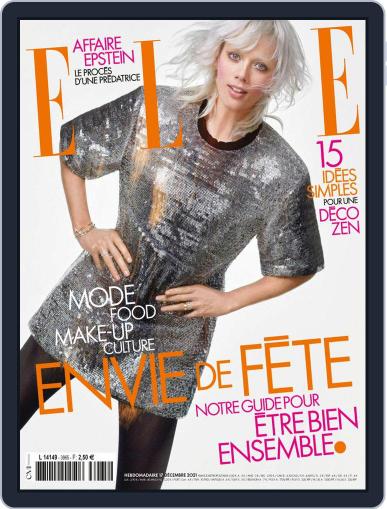 Elle France December 17th, 2021 Digital Back Issue Cover