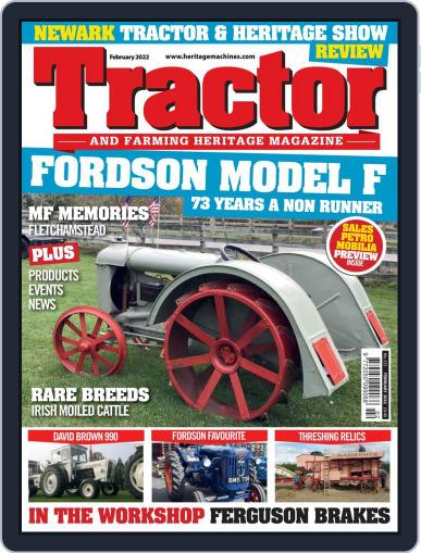 Tractor & Farming Heritage February 1st, 2022 Digital Back Issue Cover