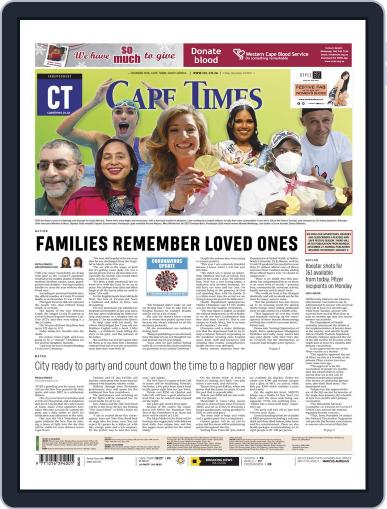 Cape Times December 24th, 2021 Digital Back Issue Cover